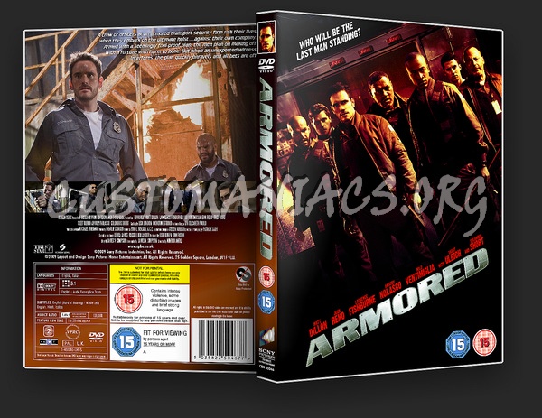 Armored dvd cover