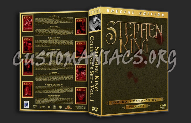 Stephen King Collection vol. 1 dvd cover