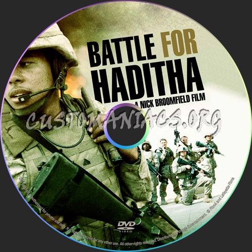 Battle For Haditha dvd label