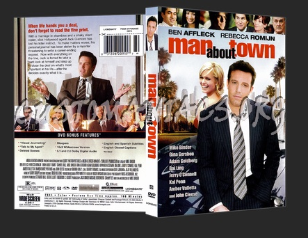Man About Town dvd cover