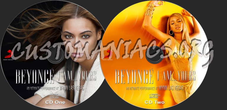 Beyonce - I Am Yours - An Intimate Performance at Wynn Las Vegas dvd label