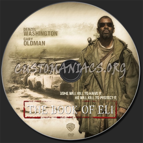 The Book Of Eli dvd label