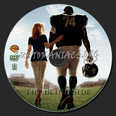 The Blind Side dvd label