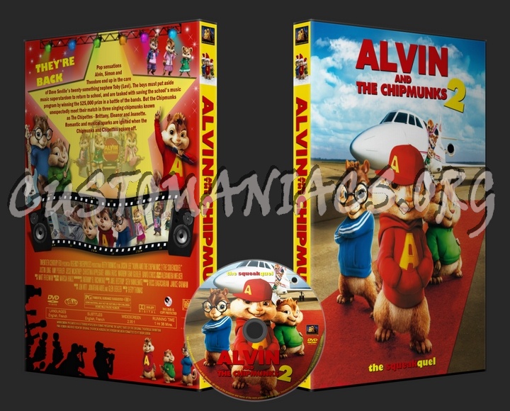 Alvin and the Chipmunks 2 dvd cover