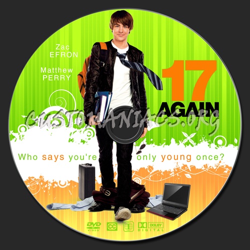 17 Again dvd label