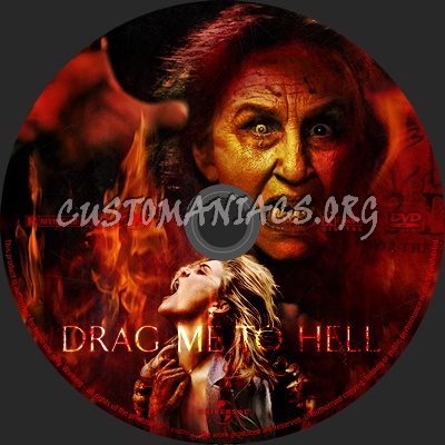 Drag Me to Hell dvd label