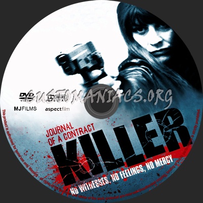 Journal of a Contract Killer dvd label