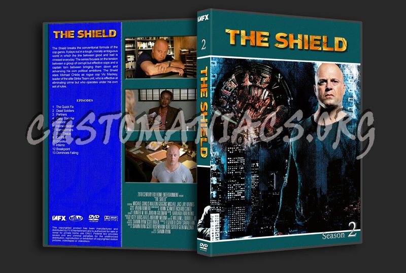 The Shield dvd cover