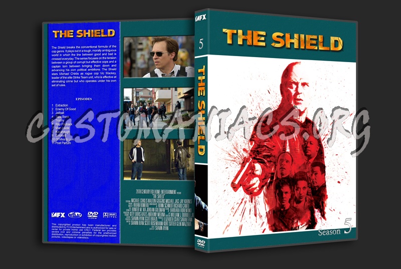 The Shield dvd cover