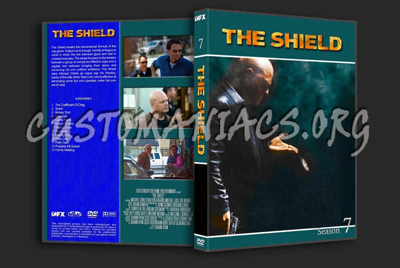 The Shield dvd cover