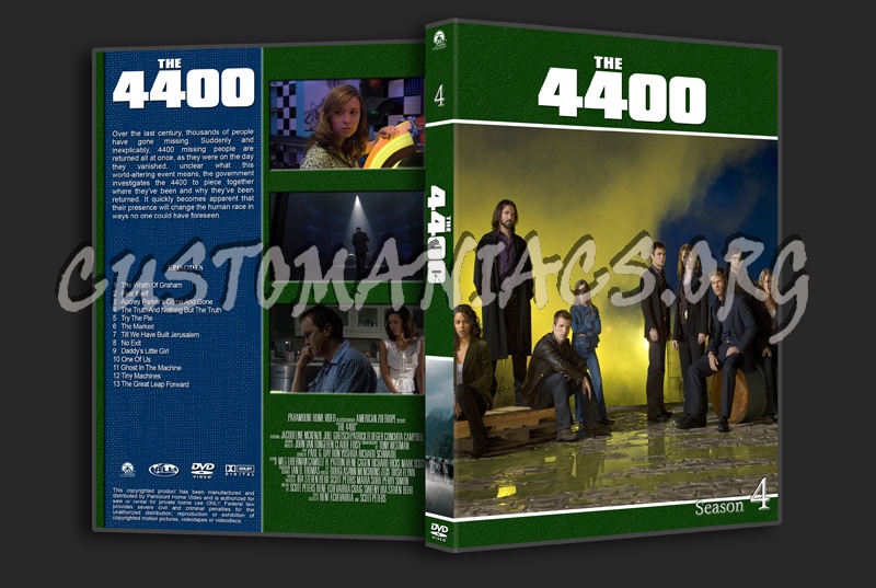 The 4400 dvd cover