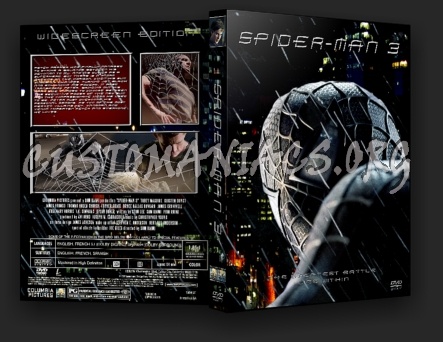 Spider-Man 3 dvd cover