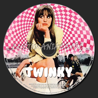 Twinky dvd label