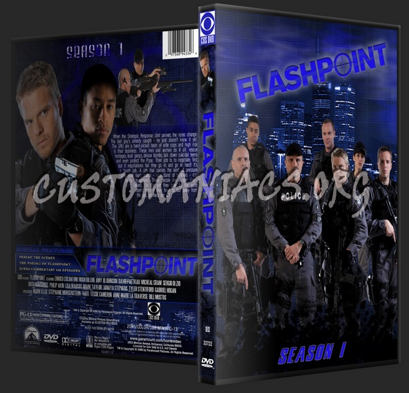 Flashpoint Season 1 dvd cover