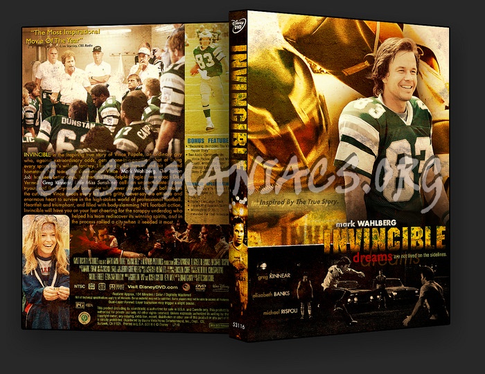 Invincible dvd cover