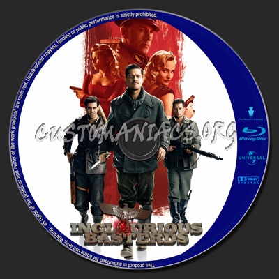 Inglourious Basterds blu-ray label