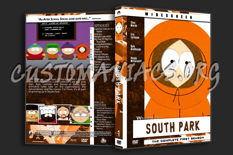 South Park dvd cover