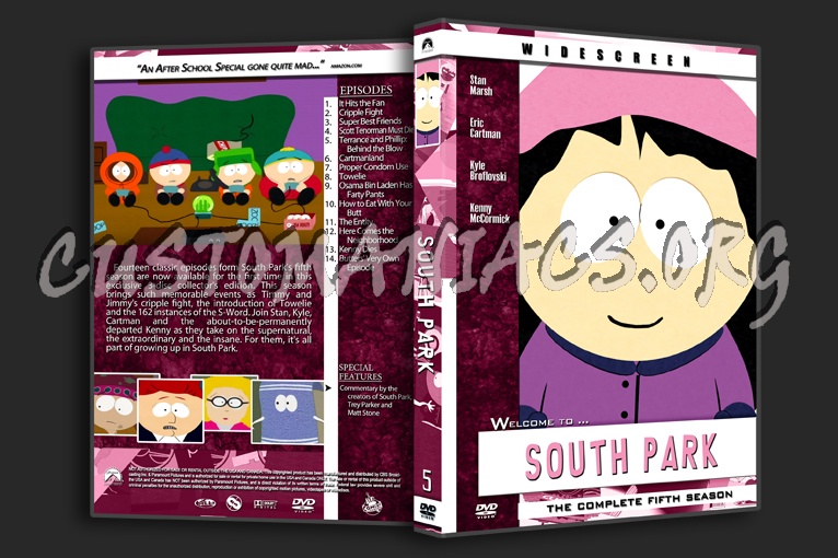 South Park dvd cover