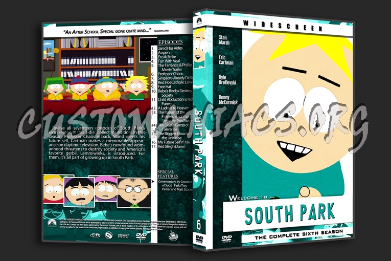 South Park dvd cover