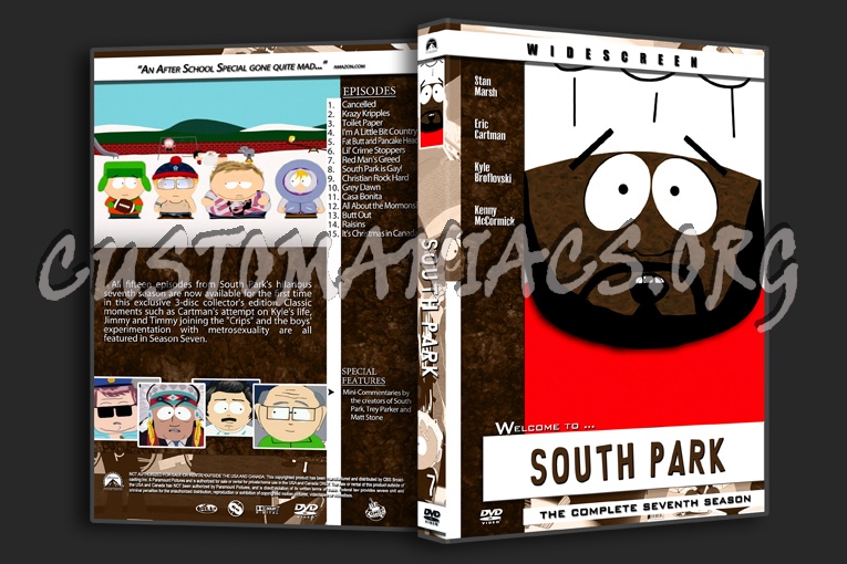 South Park dvd cover