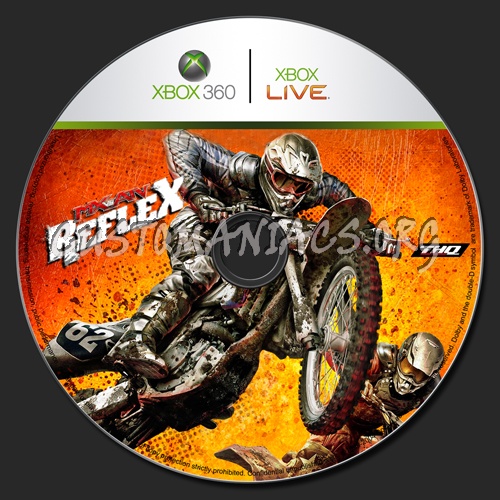 Mx vs Atv Reflex dvd label