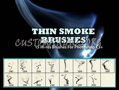 Thin Smoke Brushes 