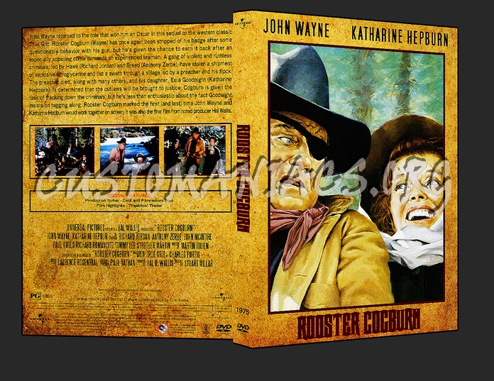Western Collection Rooster Cogburn 1975 dvd cover