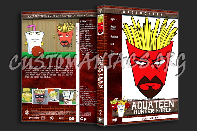 Aqua Teen Hunger Force dvd cover