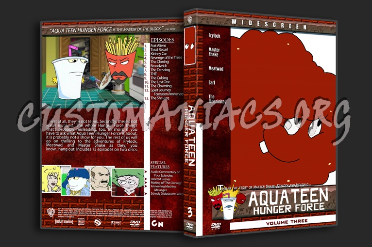 Aqua Teen Hunger Force dvd cover
