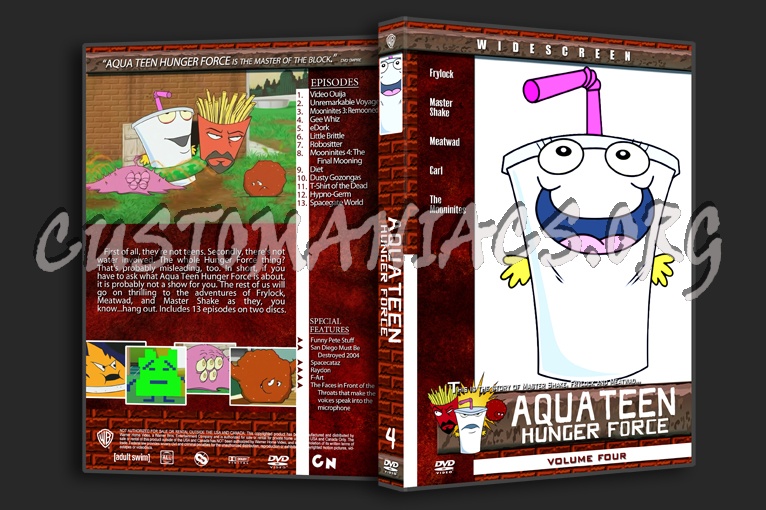 Aqua Teen Hunger Force dvd cover