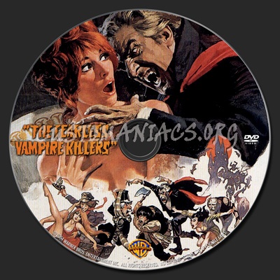 The Fearless Vampire Killers dvd label