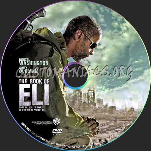 The Book of Eli dvd label