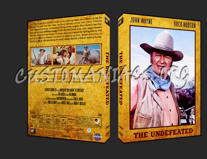Western Collection The Undefeated 1969 dvd cover
