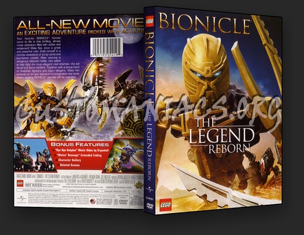 Bionicle - The Legend Reborn dvd cover