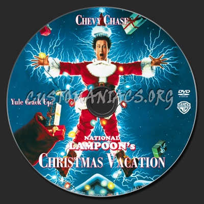 National Lampoon's Christmas Vacation dvd label