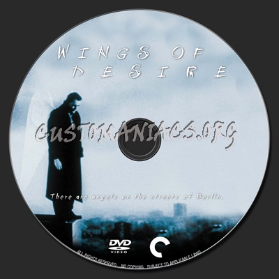 490 - Wings Of Desire dvd label