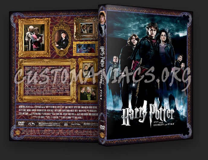 Harry Potter And The Goblet Of Fire dvd cover