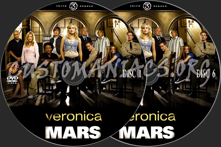 Veronica Mars Season 3 dvd label