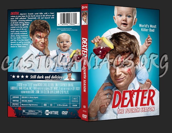 Dexter Season 4 dvd cover