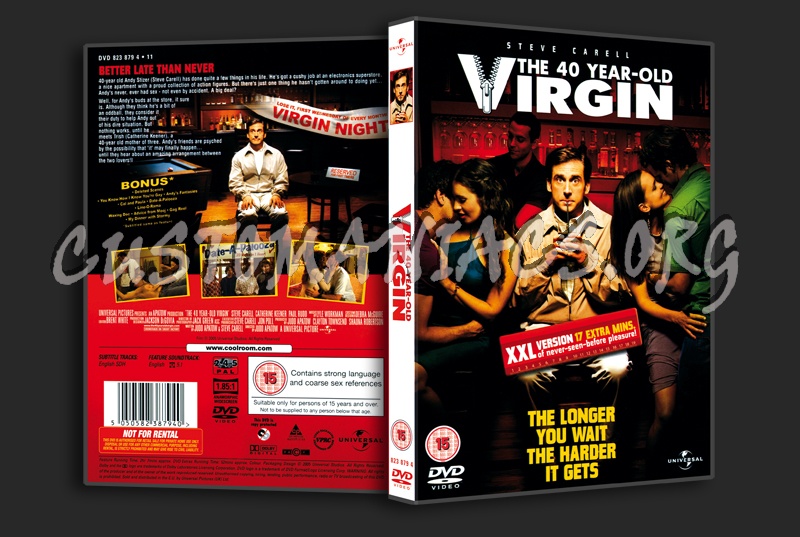 40 Year Old Virgin dvd cover