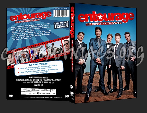 Entourage Season 6 dvd cover