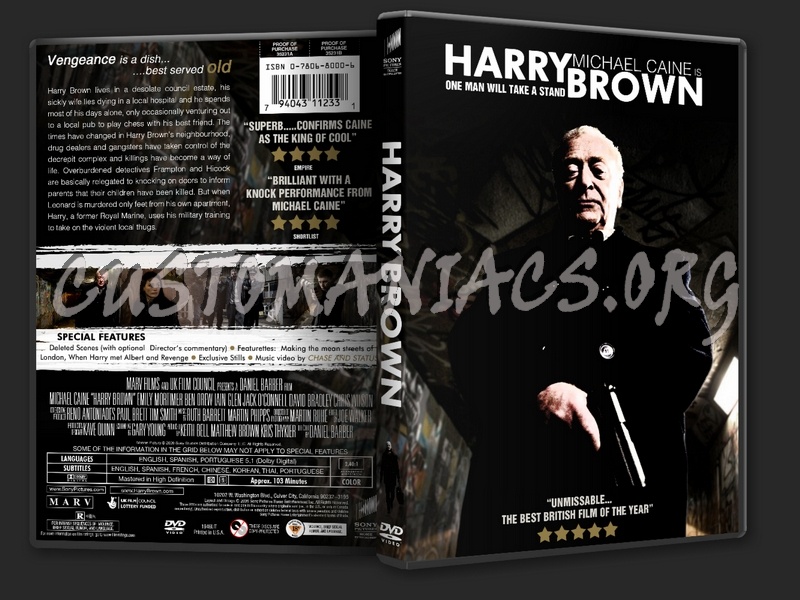 Harry Brown dvd cover