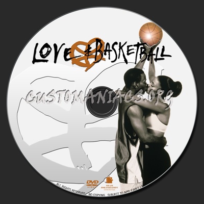 Love & Basketball dvd label