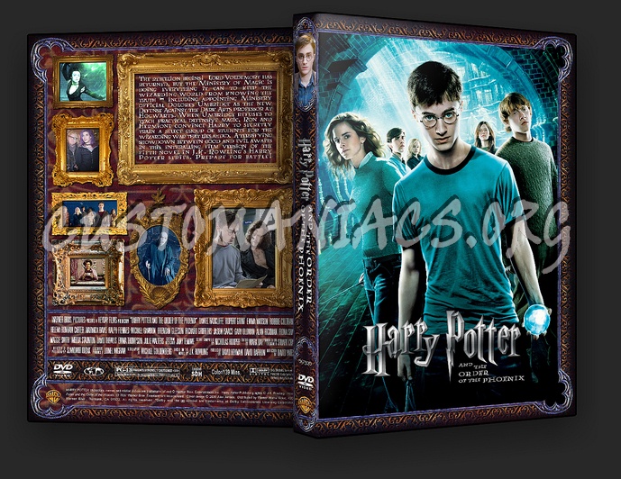 Harry Potter And The Order Of The Phoenix dvd cover