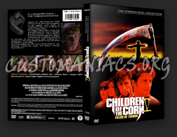 Children Of The Corn 5 : Fields Of Terror dvd cover