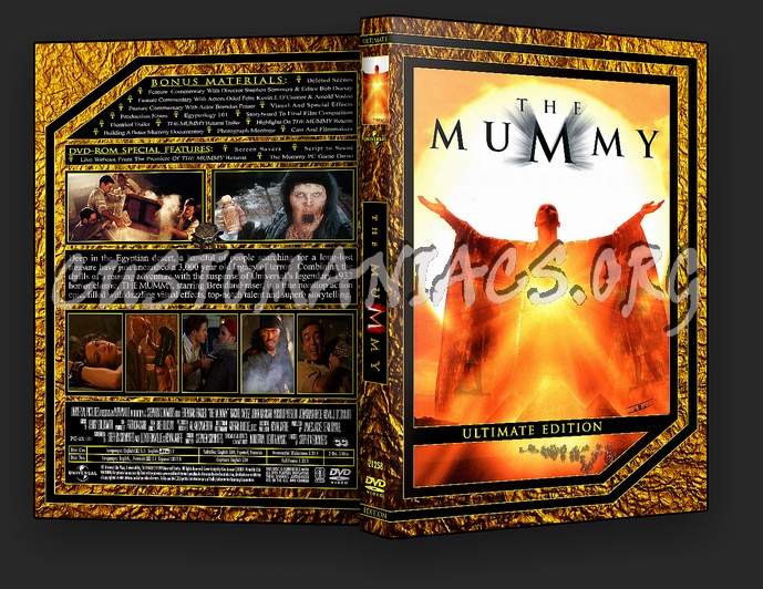 The Mummy Ultimate Edition dvd cover