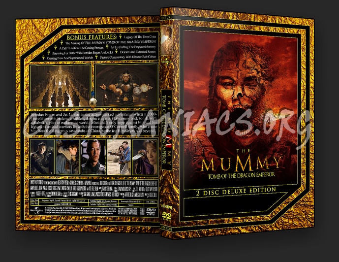 The Mummy: Tomb Of The Dragon Emperor Deluxe Edition dvd cover