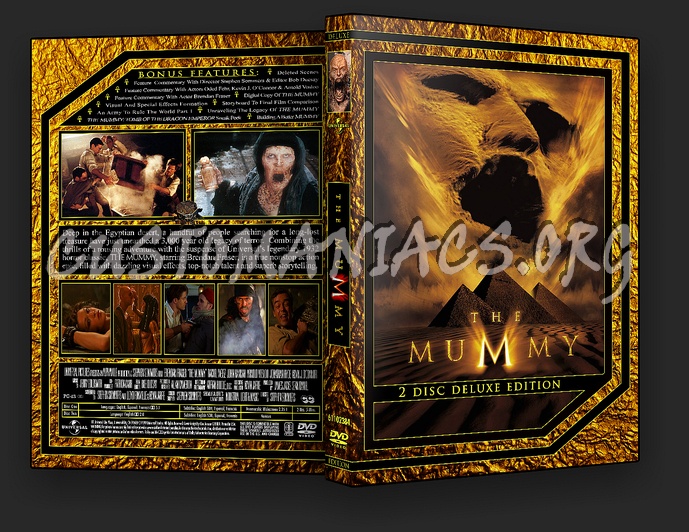 The Mummy Deluxe Edition dvd cover
