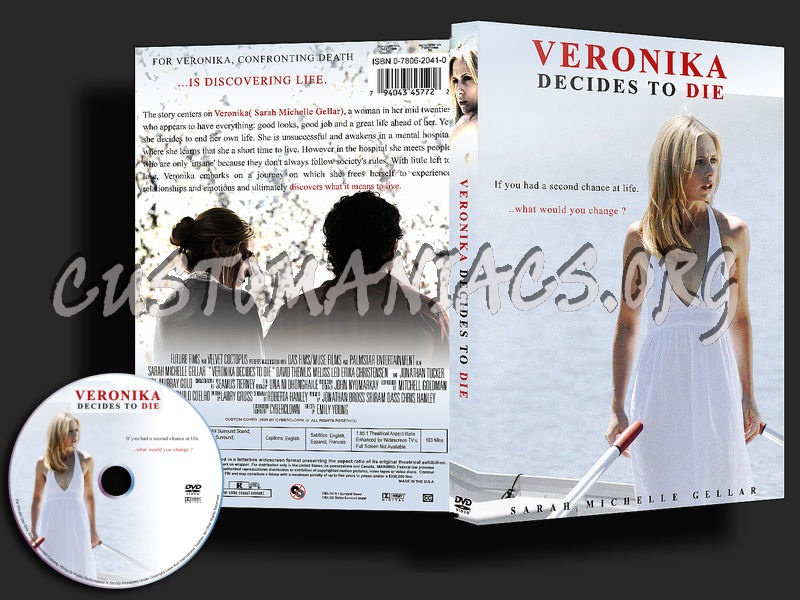 Veronika Decides To Die dvd cover