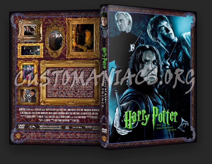 Harry Potter And The Half-Blood Prince dvd cover